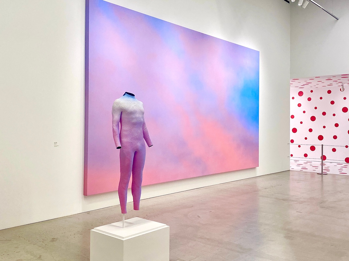 ON VIEW: ALEX ISRAEL’S PASTEL-TINTED, SURF-INSPIRED VISION!
